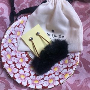 Kate Spade Flying Colors Pom Pom Earrings